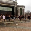 Пензенский драмтеатр и колледж искусств провели флешмоб против коррупции 