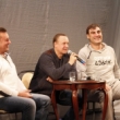 На малой сцене состоялась встреча с Андреем Соколовым, Алексеем Дмитриевым и Александром Морозовым
